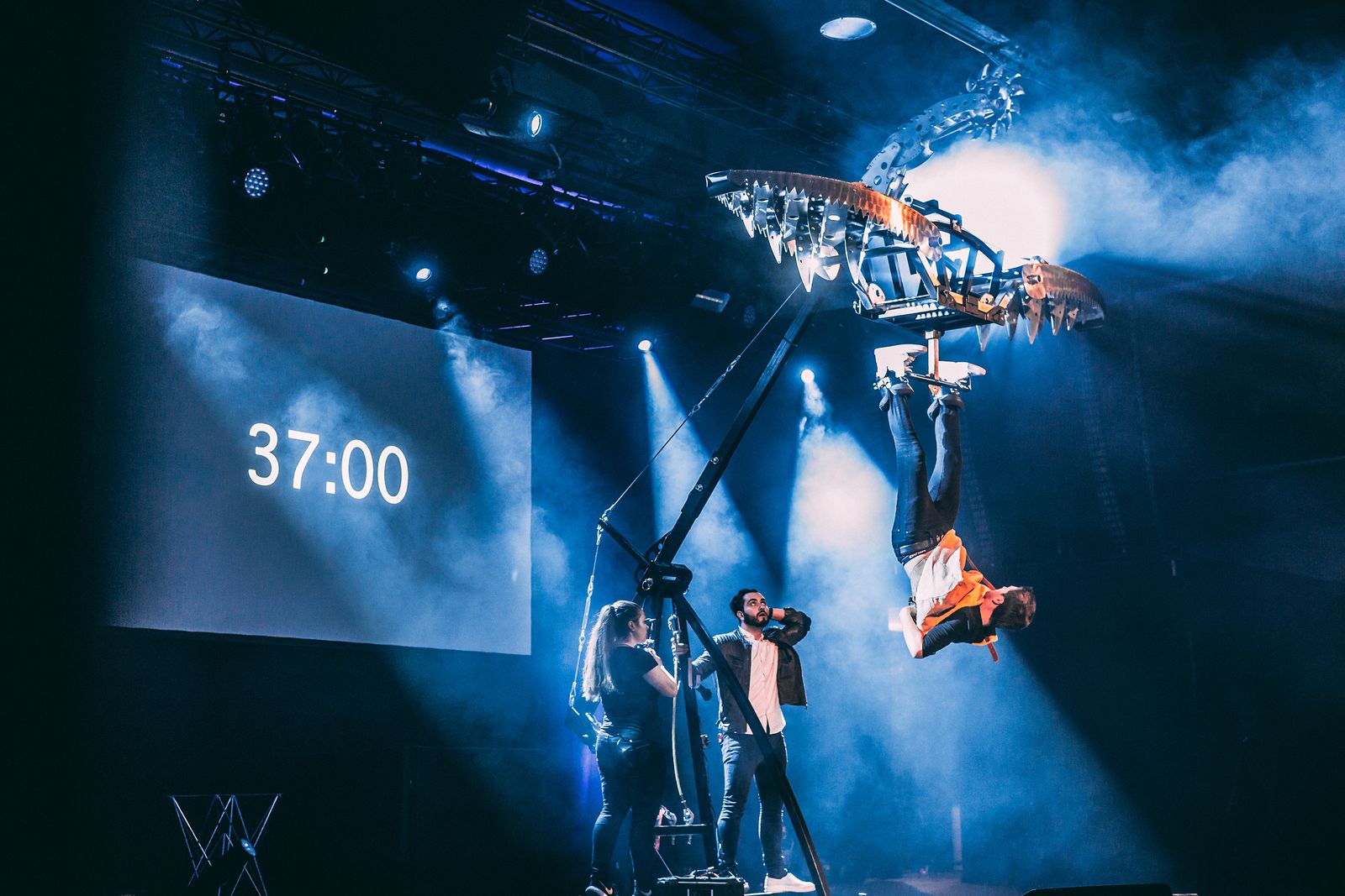 Alexander Straub bei einer Live-Show